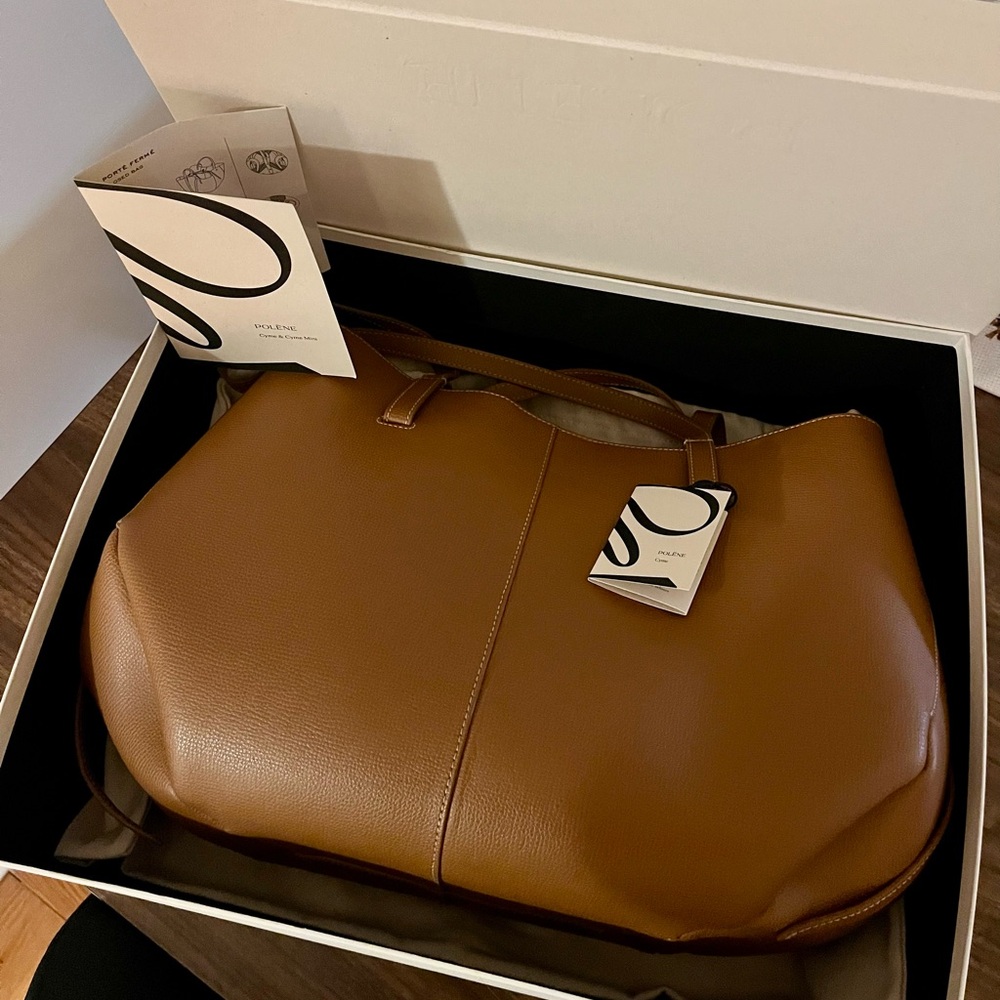 Polène Cyme Edition Textured Camel